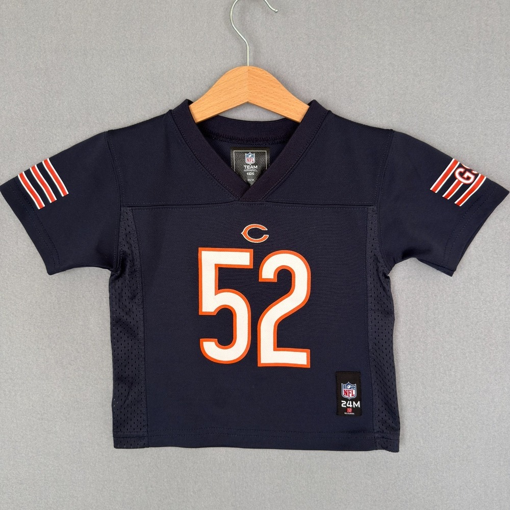 Nike NFL Chicago Bears Khalil Mack 52 Kids Football Jersey 24 Months Navy